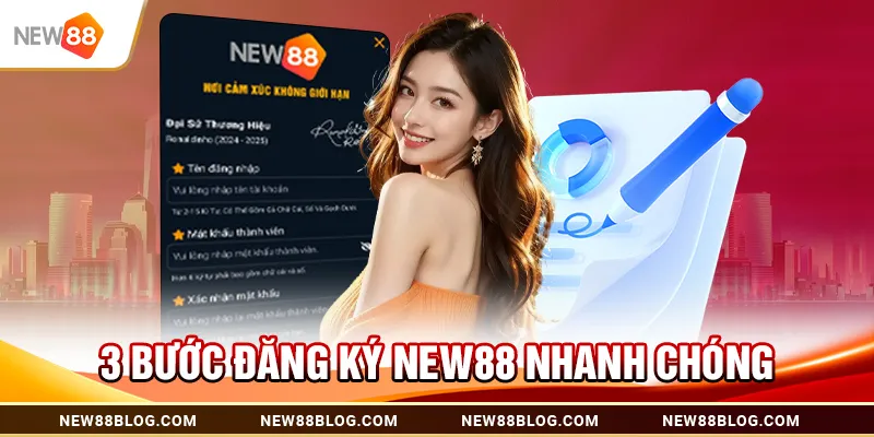 Đăng ký New88 nhanh – Hướng dẫn chi tiết chỉ trong 3 bước 2 3 bước đăng ký NEW88 nhanh chóng