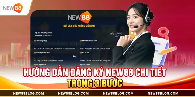 hướng dẫn đăng ký new88