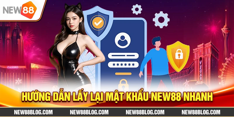 Hướng dẫn lấy lại mật khẩu New88 nhanh
