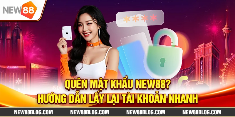 Quên mật khẩu New88? Hướng dẫn lấy lại tài khoản nhanh