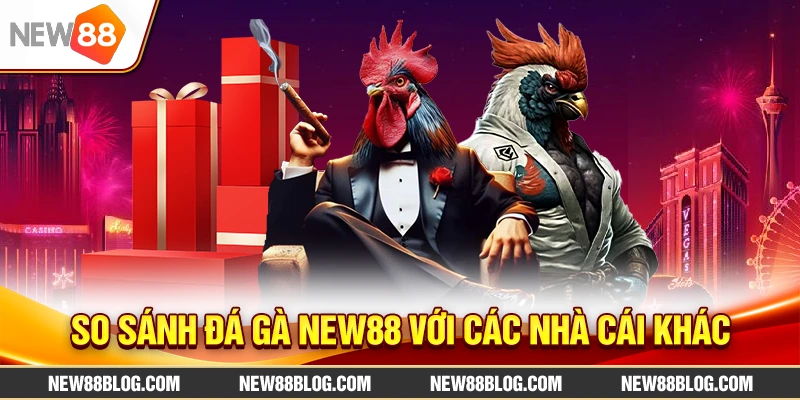 So sánh Đá Gà New88 với các nhà cái khác